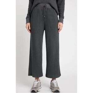 SPLENDID | NWT Alina Waffle Wide Leg Pant in Charcoal Grey, Size XL